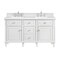 James Martin Vanities 60'' Double Vanity, Bright White 424-V60D-M-BW - alternate 1